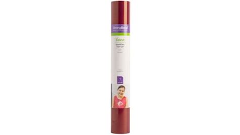 Cricut Sportflex Iron-On 30x60cm (Wine); Thin and lightweight to stretch and flex on active wear; Made for tech fabrics like polyester and nylon; Features the Cricut StrongBond™ Guarantee* for long-lasting results that stick; Easy to weed and apply; use your household iron or Cricut EasyPress™